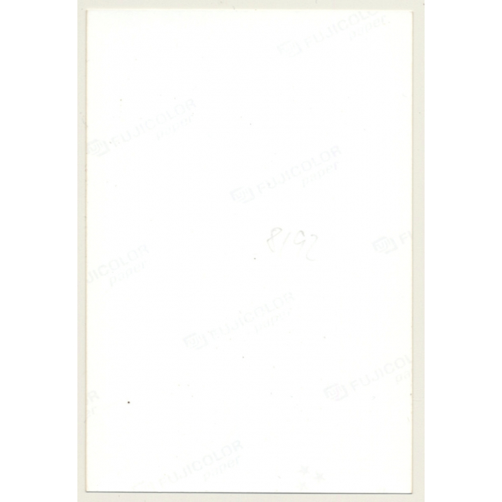 Rear View: Kneeling Brunette Nude / Butt (Vintage Photo Germany ~1990s)