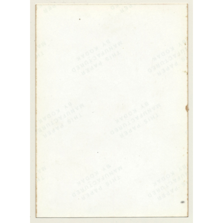 Tied Brunette Maid With Collar Does Dishes / Bondage - BDSM (Vintage Photo USA ~1970s)