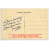 Walt Disney / Tobler: Mickey Mouse & Journal Stamp (Vintage French PC 1950s)