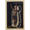 Wisconsin Dells / USA: Sunrise Call - Stand Rock Indian Ceremonial (Vintage PC 1950s)
