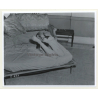 Irving Klaw: Woman With Hands Tied Behind Back E-829 / Pin-up - BDSM (Vintage Photo USA)