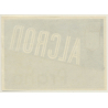 Praha - Prague / Czech Republic: Hotel Alcron *2 (Vintage Luggage Label Large)