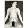 Slim Natural Nude Curlyhead / Hairy Armpits - Boobs (Vintage Photo GDR ~1970s/1980s)