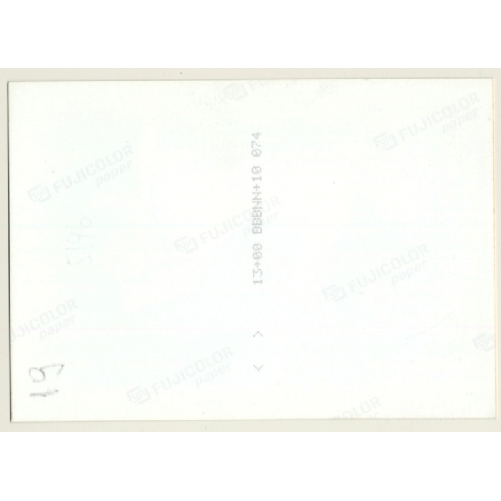 Natural Brunette Nude On Her Knees / Butt (Vintage Photo Germany ~1990s)