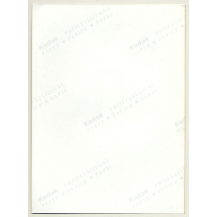 Busty Blonde Nude On Lounge Chair / Eyes - Boobs (Vintage Photo Germany ~1990s)