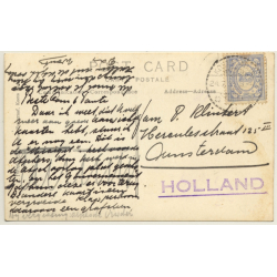 Sumatra / Indonesia: Native Old Man Head Carrying / Ethnic (Vintage RPPC 1931)