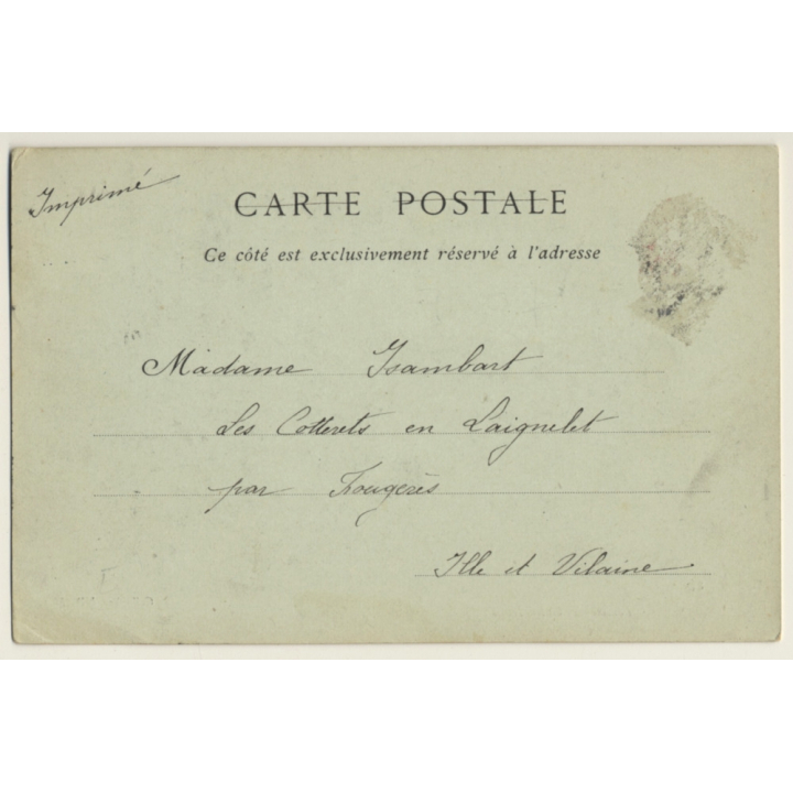 Algeria: Ouled-Nail Female / Nomad - Traditional Garb - Ethnic (Vintage PC 1903)