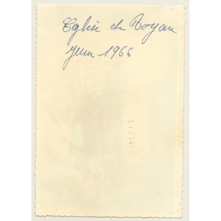 France: Eglise Notre-Dame De Royan / Architecture (Vintage Photo 1966)