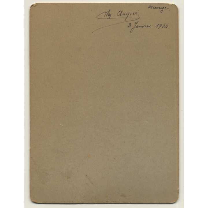 Orange / France: Portrait Of M. Angiers (Vintage CDV / Carte De Visite 1904)