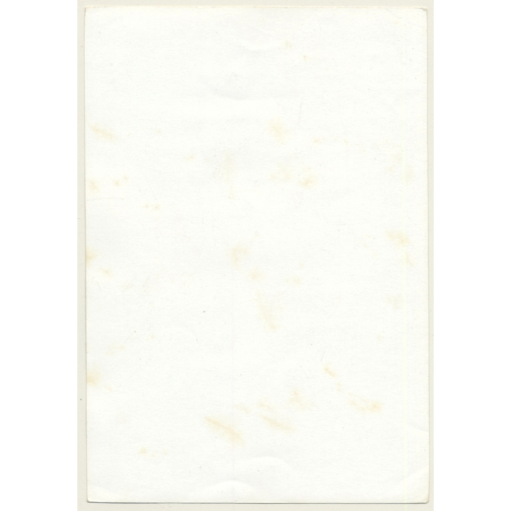 Shorthaired Semi Nude On Couch*1 / Boobs - Risqué (Vintage Photo ~1950s)