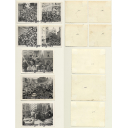 May 1957 - Cali / Colombia: Demonstration - Funeral - Overthrow Rajos  (15 Vintage Photos)