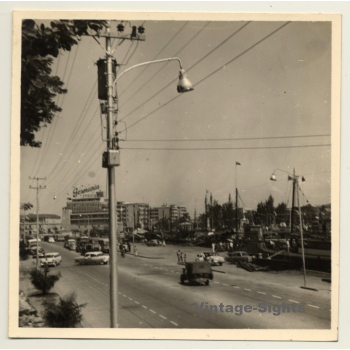 Cartagena / Colombia: Avenida Venzuela - Germania Exquisita (Vintage Photo 1957)