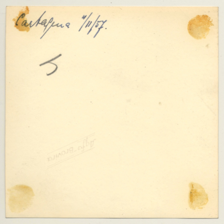 Cartagena / Colombia: Avenida Venzuela - Germania Exquisita (Vintage Photo 1957)