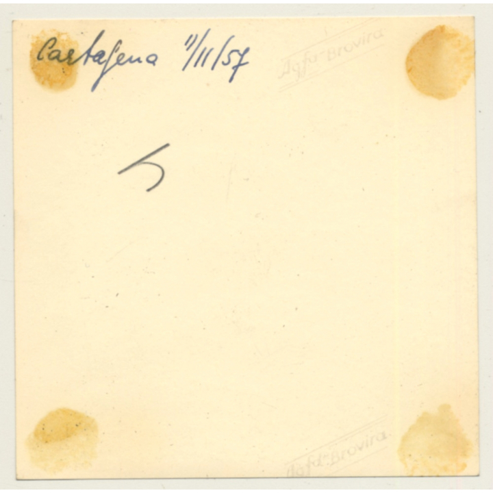 Cartagena / Colombia: Fabrica De Grasas Vegetales De Bolivar Lida (Vintage Photo 1957)