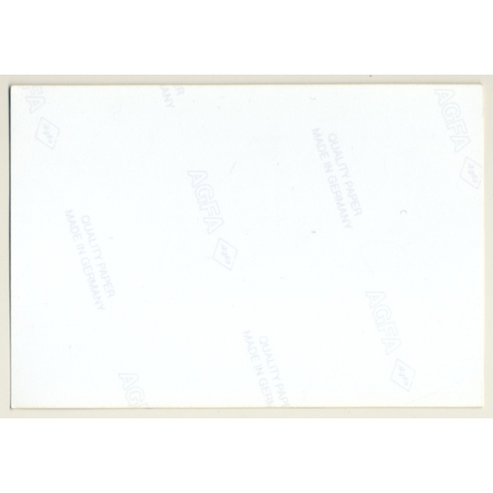 Nude Woman Leaning Against Rocks / Surf - Waves (Vintage Photo ~1980s)