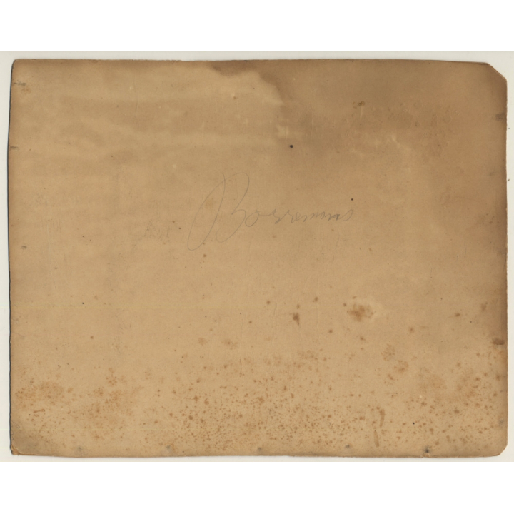 Francois Maurin / Bruxelles: Chasseurs De Lièvre / Hare Hunters (Vintage Albumen Print 1890s)