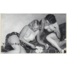 2 Topless Beauties Playing Cards / Boudoir (Vintage Print ~1920s/1930s)