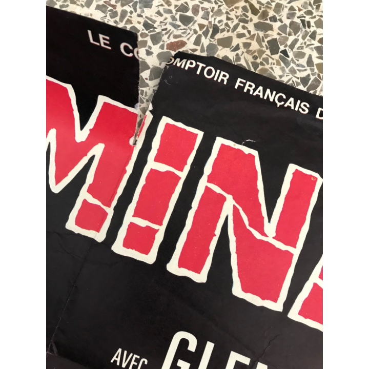 Umberto Lenzi: Kriminal (Vintage French Movie Poster 1966)