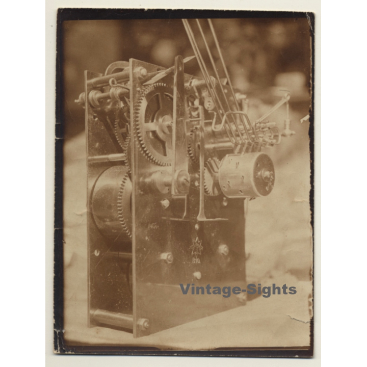 Junghans B10 Clockwork / Uhrwerk (Vintage Photo ~1900s/1910s)