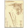 Numa Blanc Fils / Cannes: Portrait Of Elegant Man With Straw Hat / Moustache (Vintage Cabinet Card ~1880s)