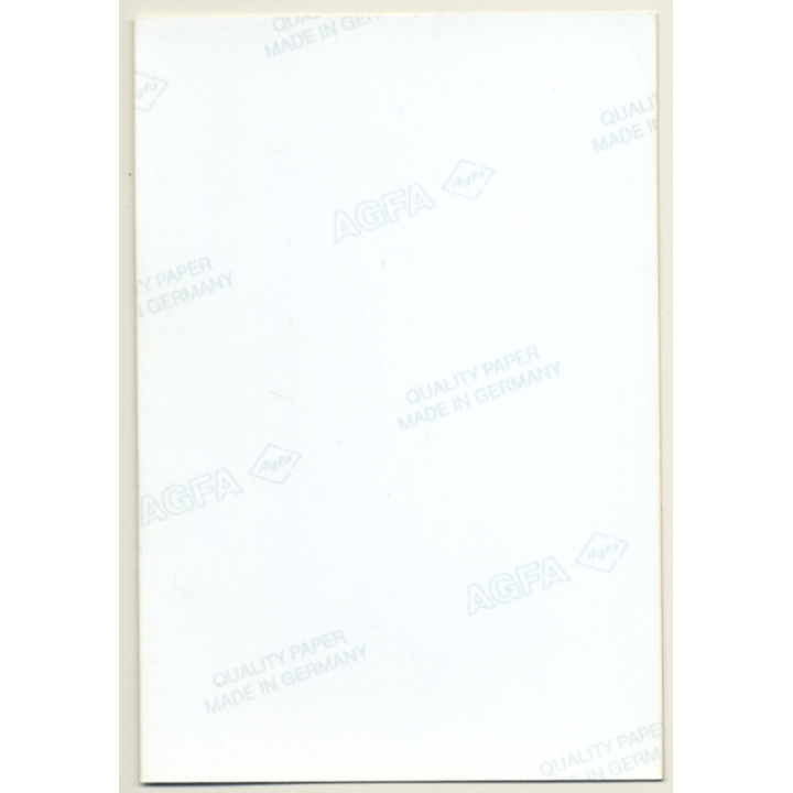 Natural Semi Nude In Short T-Shirt On Meadow / No Panties (Vintage Photo Germany ~1990s)