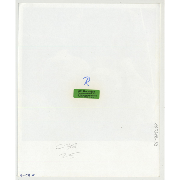 Nude Art: Busty Redhead Holds Breasts / Lots Of Freckles (Vintage Photo Master 60s/70s)