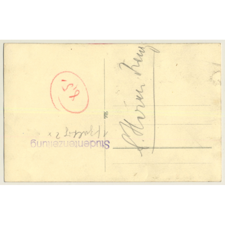 Young German Soldier In Uniform / WW2 (Vintage RPPC ~1930s/1940s)