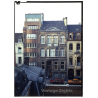 Amsterdam?: Modern House Facade / Gracht - Architecture (Vintage Large Format Diapositive 1970s)