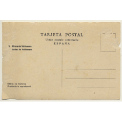 Mallorca: Oliveres De Valldemossa / Olive Tree (Vintage RPPC ~1920s/1930s)