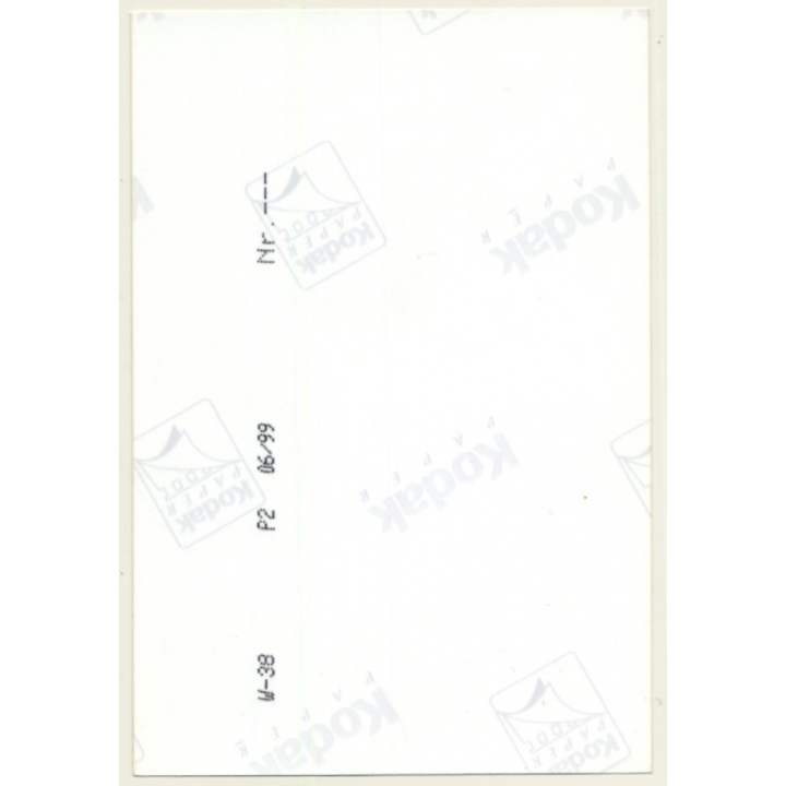 Slim Brunette Semi Nude Flashing Boobs Outdoors*1 (Vintage Photo Germany ~1990s)