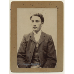 Orange / France: Portrait Of Alex Augieri ? (Vintage Cabinet Card 1903)