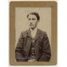 Orange / France: Portrait Of Alex Augieri ? (Vintage Cabinet Card 1903)