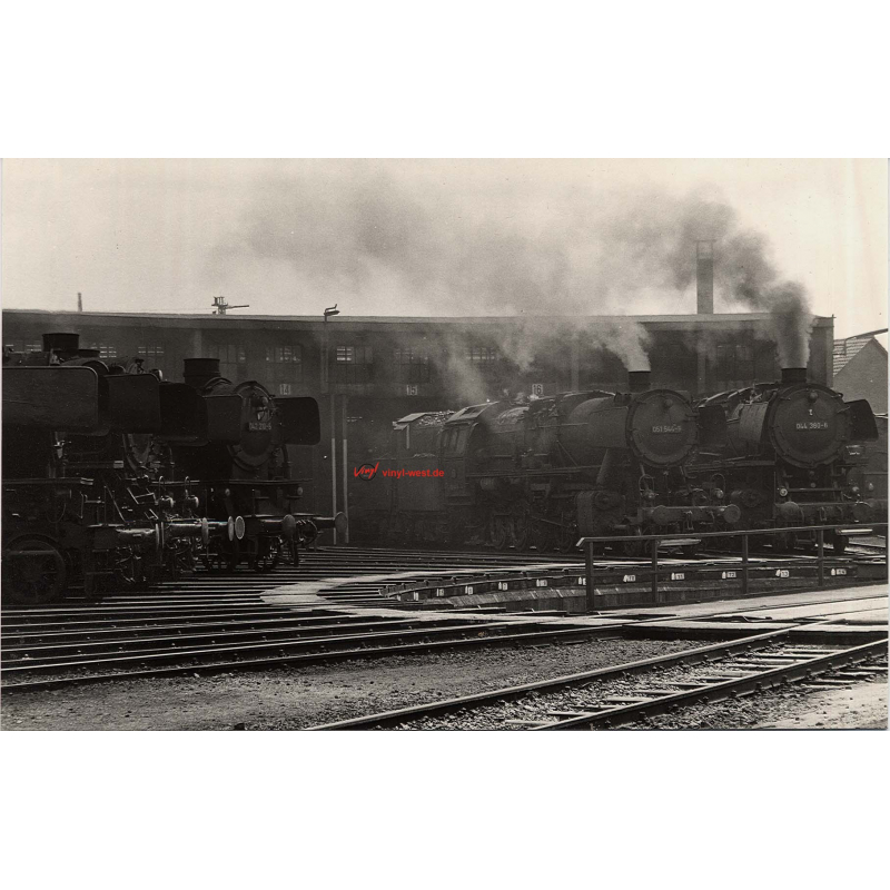 Rheine/Germany: Steam Trains At Signalbox