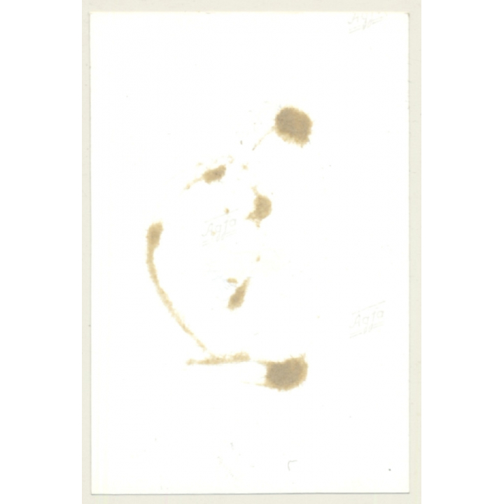 Blonde Maid In Chain Bondage / Leather Lingerie - BDSM (2nd Gen.Photo ~1960s)