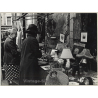 G. Friedlander: 2 Elder Ladies At Fleamarket Stall (Large Vintage Photo UK ~1970s)