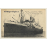 Le Havre: Le Transatlantique Leopoldina / Steamer (Vintage PC 1920s)