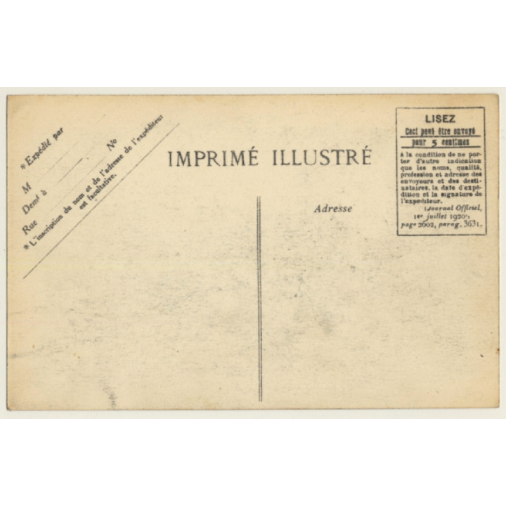 Le Havre: Le Transatlantique Leopoldina / Steamer (Vintage PC 1920s)