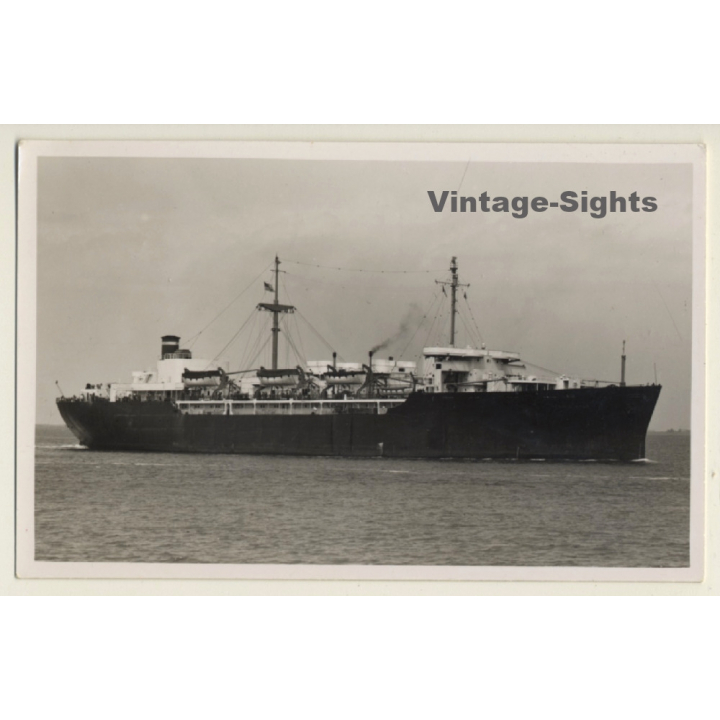 USS Ernie Pyle / Steamer (Vintage RPPC)