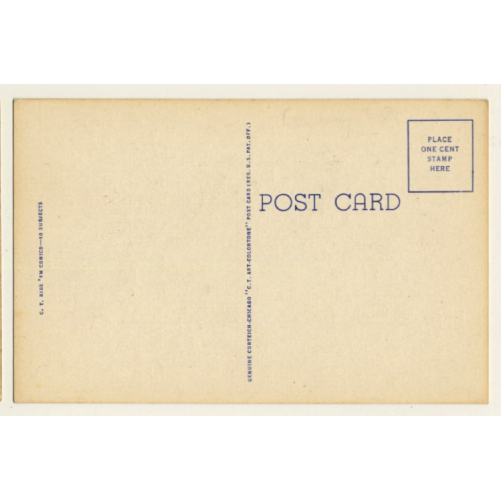 Ray Walters: They're Rarin' To Go Here (Vintage Comic PC ~1940s)