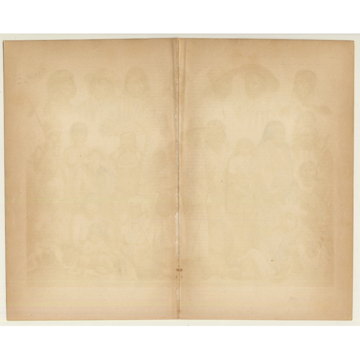 American Indians: USA, Mexico, Canada, Peru, Chile, Brazil (Vintage Chromolithography 1890s)