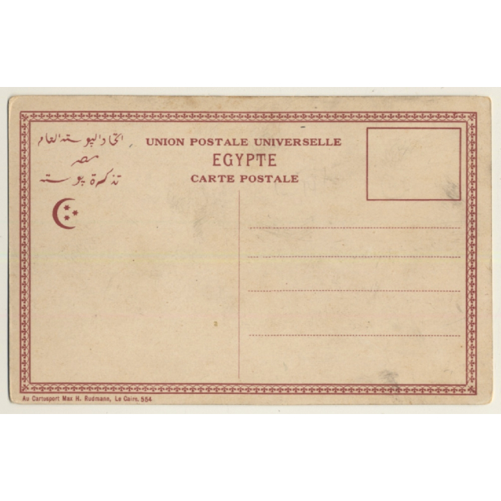 Cairo: Aniers Et Baudets / Donkey - Ethnic (Vintage PC ~1900s)