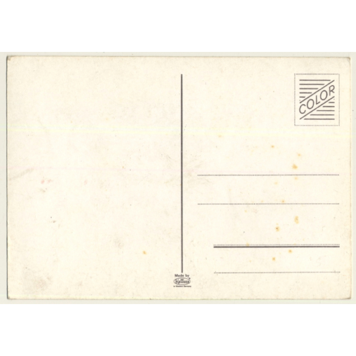 Semi Nude Blonde Woman / Pin-Up - Risqué - Erotica (Vintage PC 1970s)