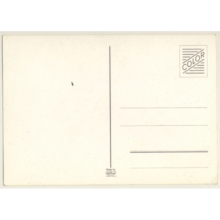 Blonde Semi Nude Female Kneeling / Pin-Up - Risqué - Erotica (Vintage PC 1970s)