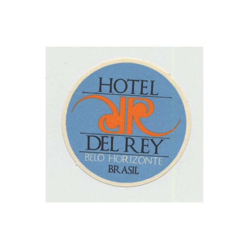 Hotel Lancaster - Rio De Janeiro / Brazil (Vintage Luggage Label)