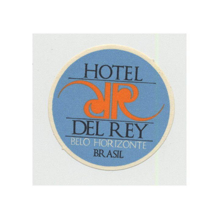 Hotel Lancaster - Rio De Janeiro / Brazil (Vintage Luggage Label)