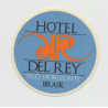 Hotel Lancaster - Rio De Janeiro / Brazil (Vintage Luggage Label)