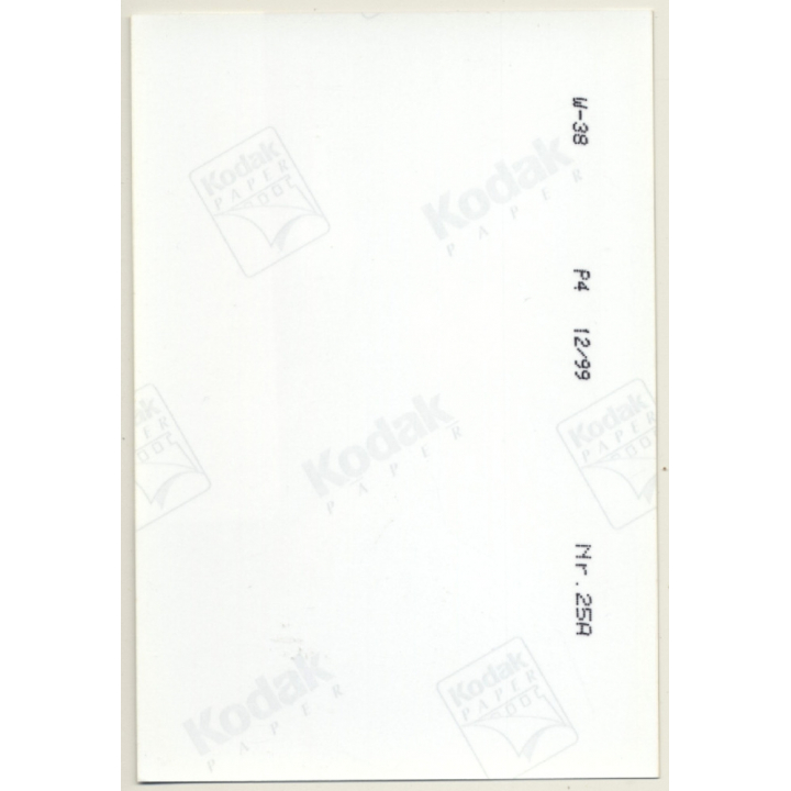 Racy Longhaired Nude In The Squats*3 / Tan Lines (Vintage Photo Germany ~1990s)