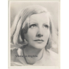 Great Portrait Of Greta Garbo / Actress (Vintage Press Photo ~1940s)