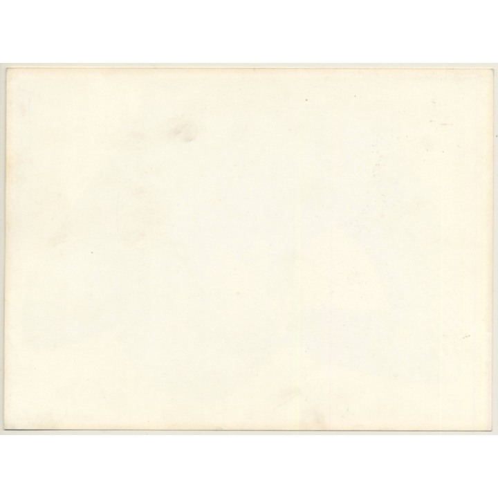 Pretty Blonde Woman In Turtleneck Jumper (Vintage Photo ~1970s)