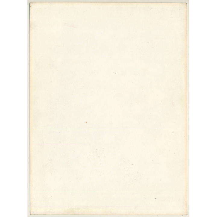 Profil Portrait Of Pretty Blonde Female (Vintage Photo ~1970s)